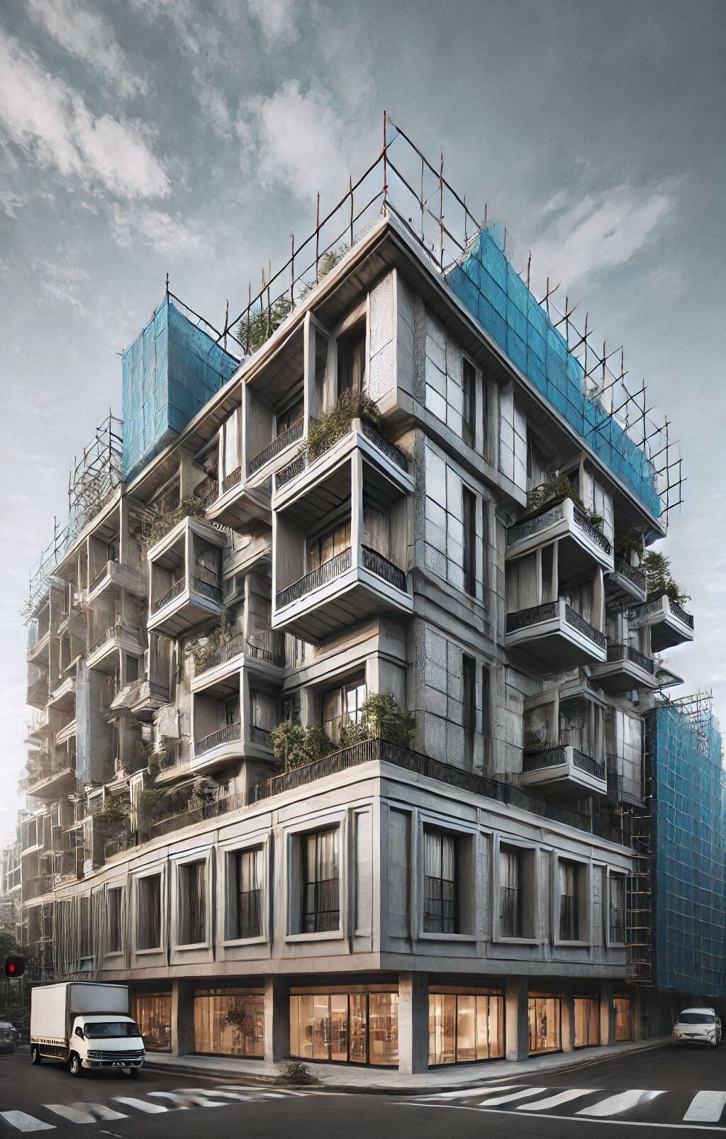 Dakinterieur kijkje.